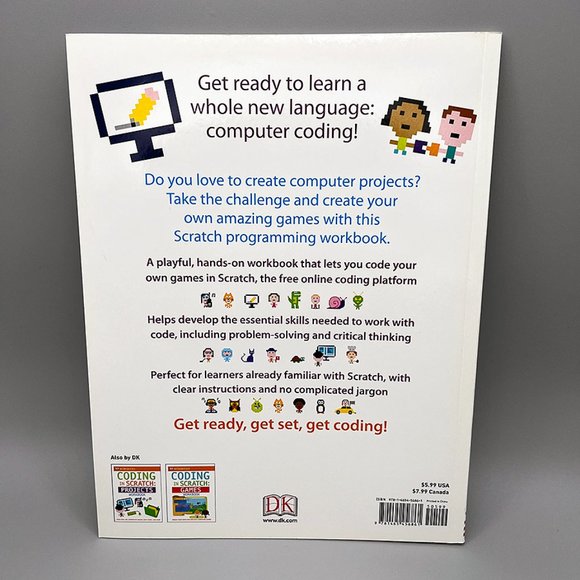 Scratch Challenge Workbook: Packed with Scratch Coding Activities (DK Workbooks) - Picture 2 of 5